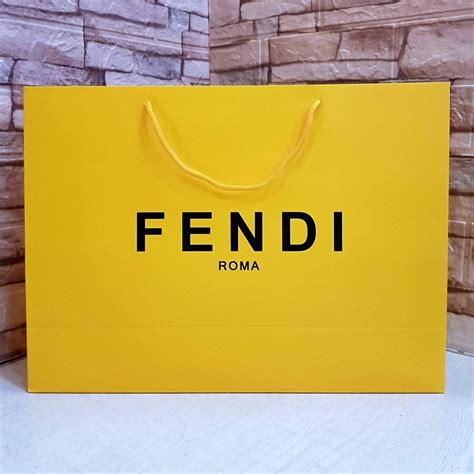 fendi paper bag skirt